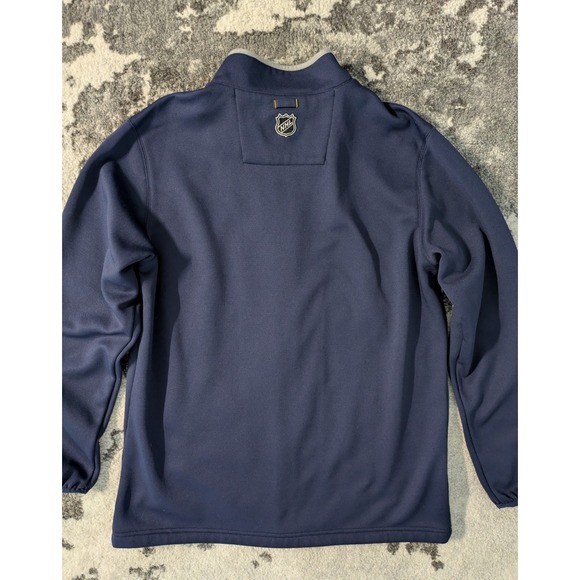 Nashville Predators Navy Blue Reebok Center Ice Full Zip‎ Hockey Jacket NHL - Picture 5 of 7